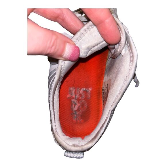 Women’s 9 2015 Nike FI Impact 2 White/Platinum Waterproof Spikeless Golf Shoes - Picture 7 of 10